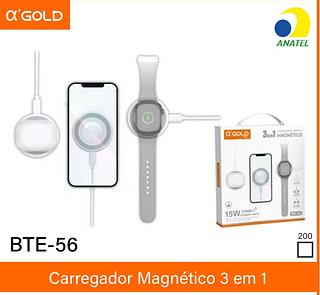 Carregador sem fio magnético