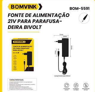 Fonte para Parafusadeira
