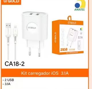 Carregador 3.1 iPhone