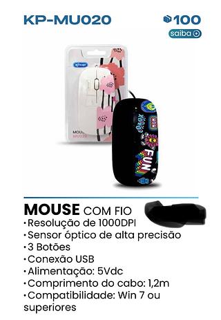 Mouse com fio
