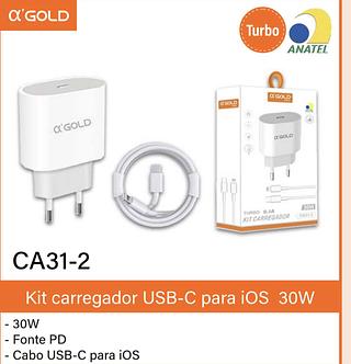CARREGADOR IPHONE 30W