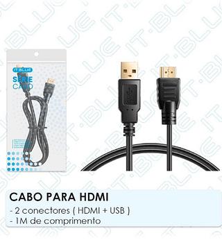 Cabo USB/HDMI
