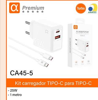 Carregador typec/typec