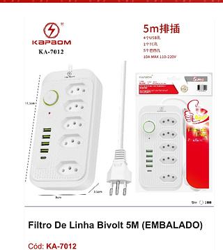 Filtro De Linha Bivolt 5m