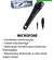 MICROFONE COM FIO