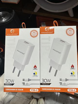 CARREGADOR IPHONE 30W